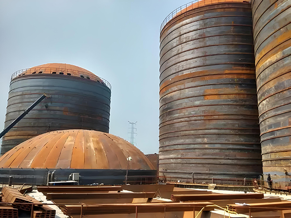 牟定焦粉钢板仓